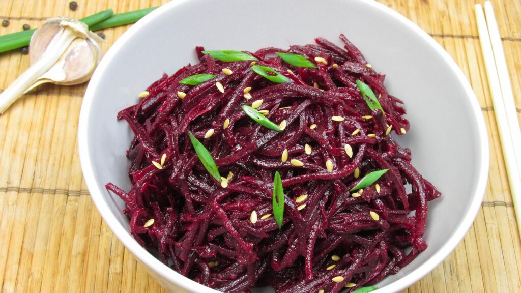 beet, beet salad, vegetables